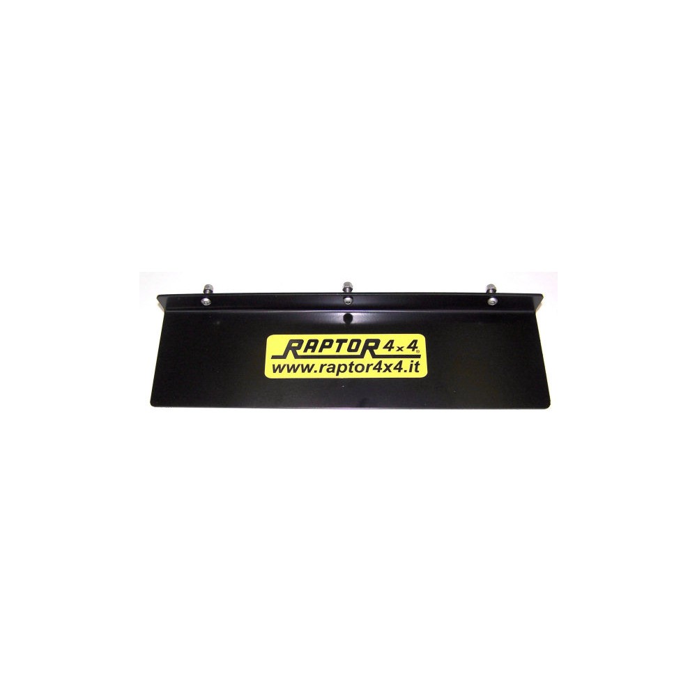PLAQUE D'IMMATRICULATION AMOVIBLE POUR PARE-CHOCS TYPE B