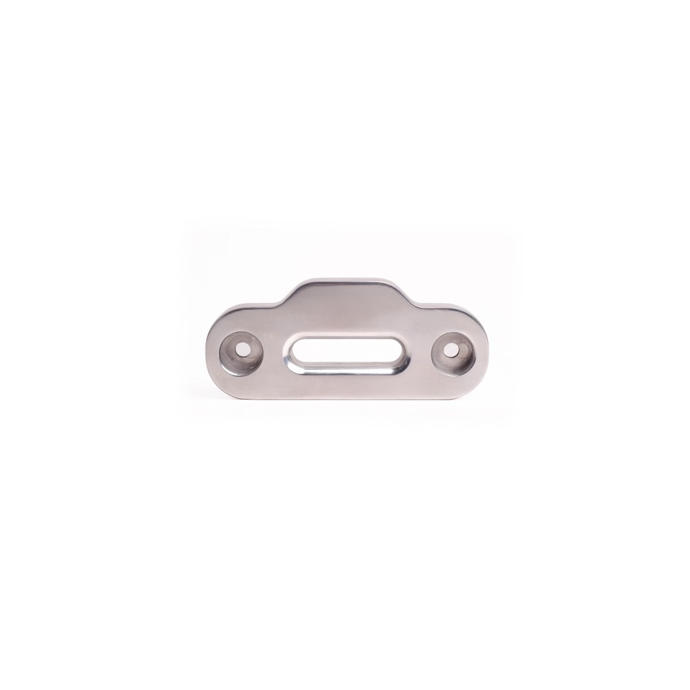 ECUBIER EN ALUMINIUM POUR CORDE TEXTILE POUR TREUIL