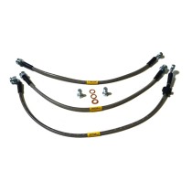 KIT DE 3 FLEXIBLES DE FREIN +10 CM POUR SUZUKI JIMNY