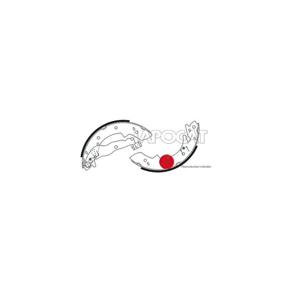  MACHOIRES de FREIN (le jeu)