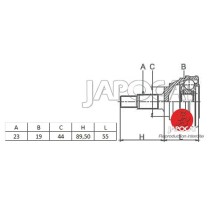  JOINT HOMOCINETIQUE / TETE de CARDAN
