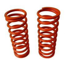 Paire de ressorts arrières +5cm orange pour Land Rover Defender 110/130