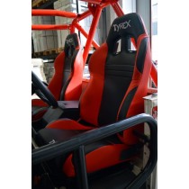 SIEGE TYREX SPORT SKY NOIR ET ROUGE