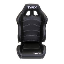 SIÈGE SPORT TYREX EN CUIR ÉCOLOGIQUE NOIR