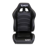 SIÈGE SPORT TYREX EN CUIR ÉCOLOGIQUE NOIR