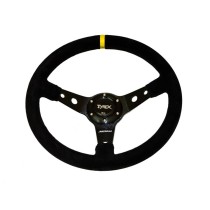 VOLANT RAPTOR 4X4 BY TYREX 14 " , 35cm EN PEAU RETOURNEE