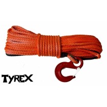 KIT DE CORDE DE TREUIL SYNTHÉTIQUE 28M 8mm (rupture 5720 kgs)