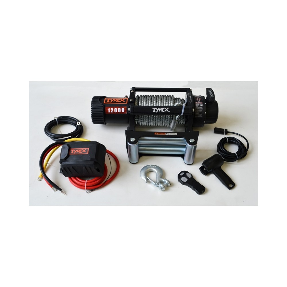 TREUIL TYREX BLACK SERIE 12000LB/5400KG 24V