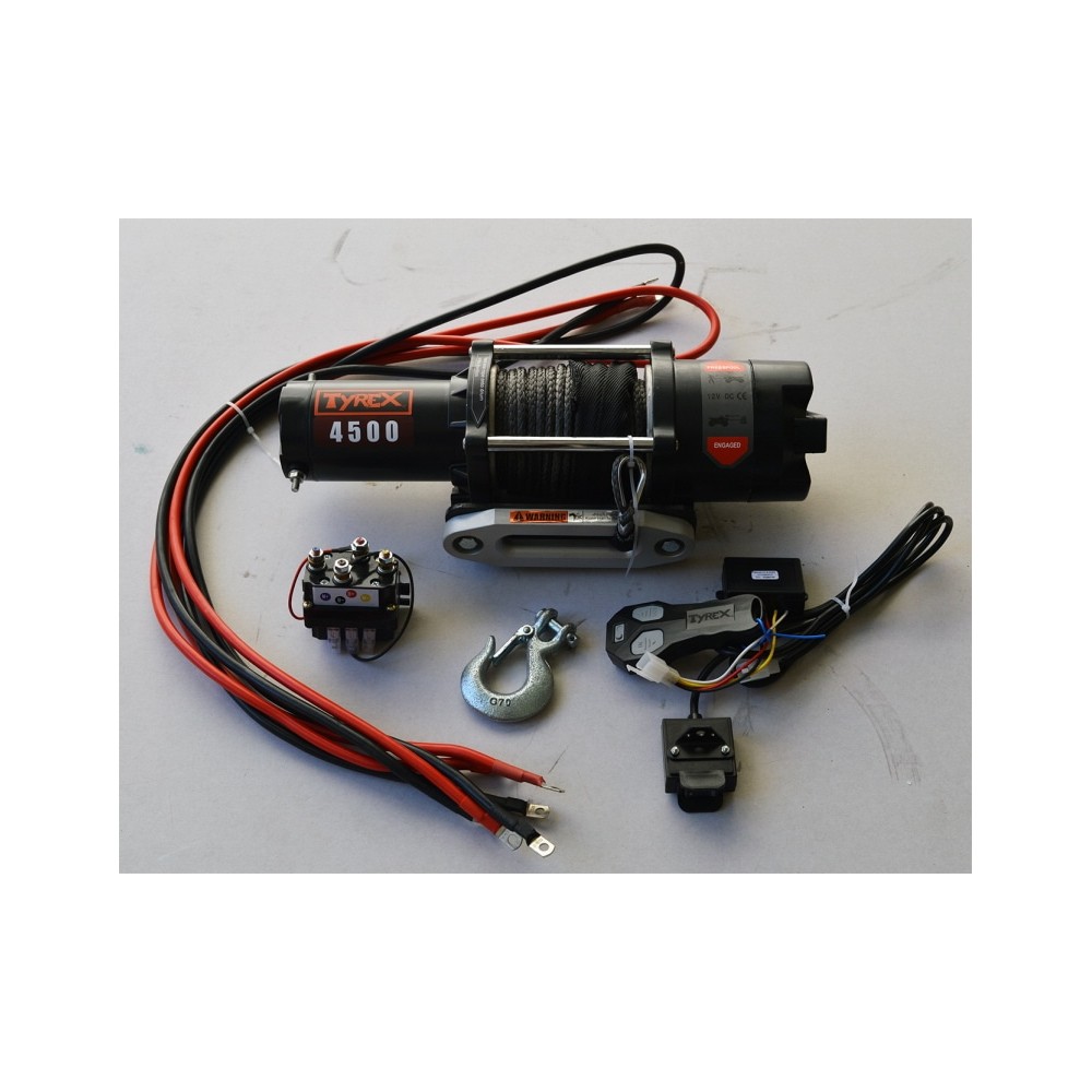 TREUIL TYREX BLACK SERIE 4500LB/2040KG CORDE SYNTHETIQUE