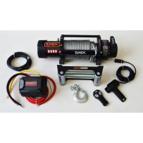 TREUIL TYREX 9500 LB CÂBLE D'ACIER 12V SÉRIE NOIRE
