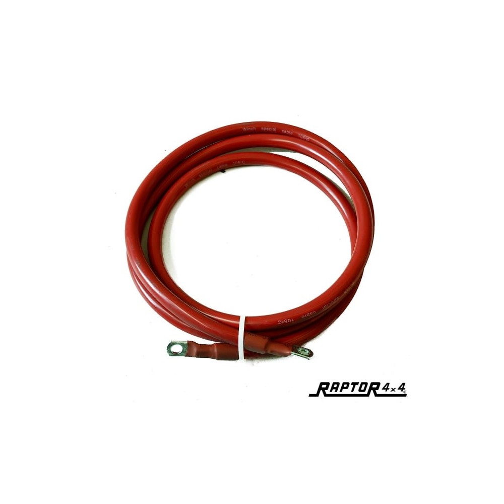 CABLE ELECTRIQUE L.180 CM ROUGE