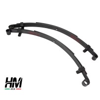 Paire de lames de ressort arrière HM4x4 +8cm Suzuki Samurai et Sj