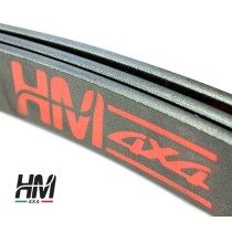 Paire de lames de ressort avant +5cm Suzuki Samurai et SJ avec rotule