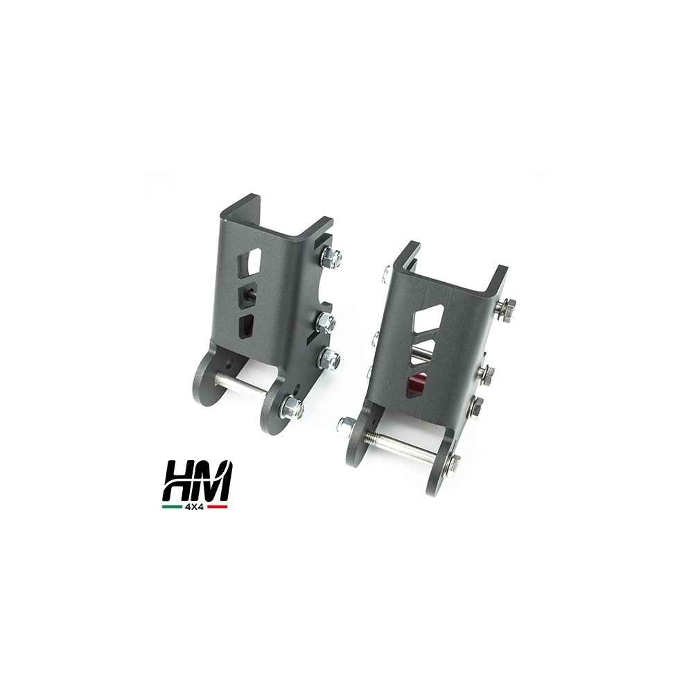 Paire de supports jumelles inversées lames arrière Suzuki Samurai et Sj
