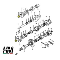 Ecrou de tulipe de BT pour Suzuki Samurai et Sj413