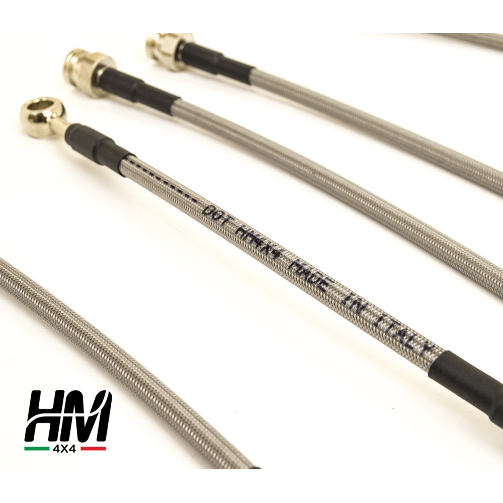 Kit 6 durite de frein avec purge pour Nissan Patrol GR Y60