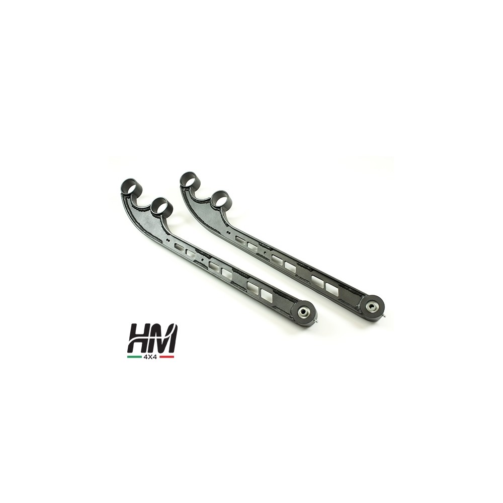 Paire de bras de suspension avants Suzuki Jimny Carossage +5° avec rotule