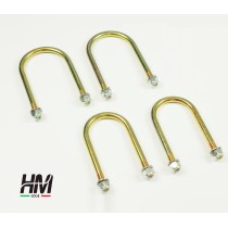 Boulons de lames de suspension avant Suzuki Samurai et Sj voies étroites