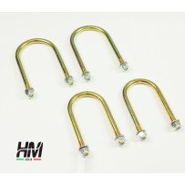 Boulons de lames de suspension avant Suzuki Samurai et Sj voies étroites