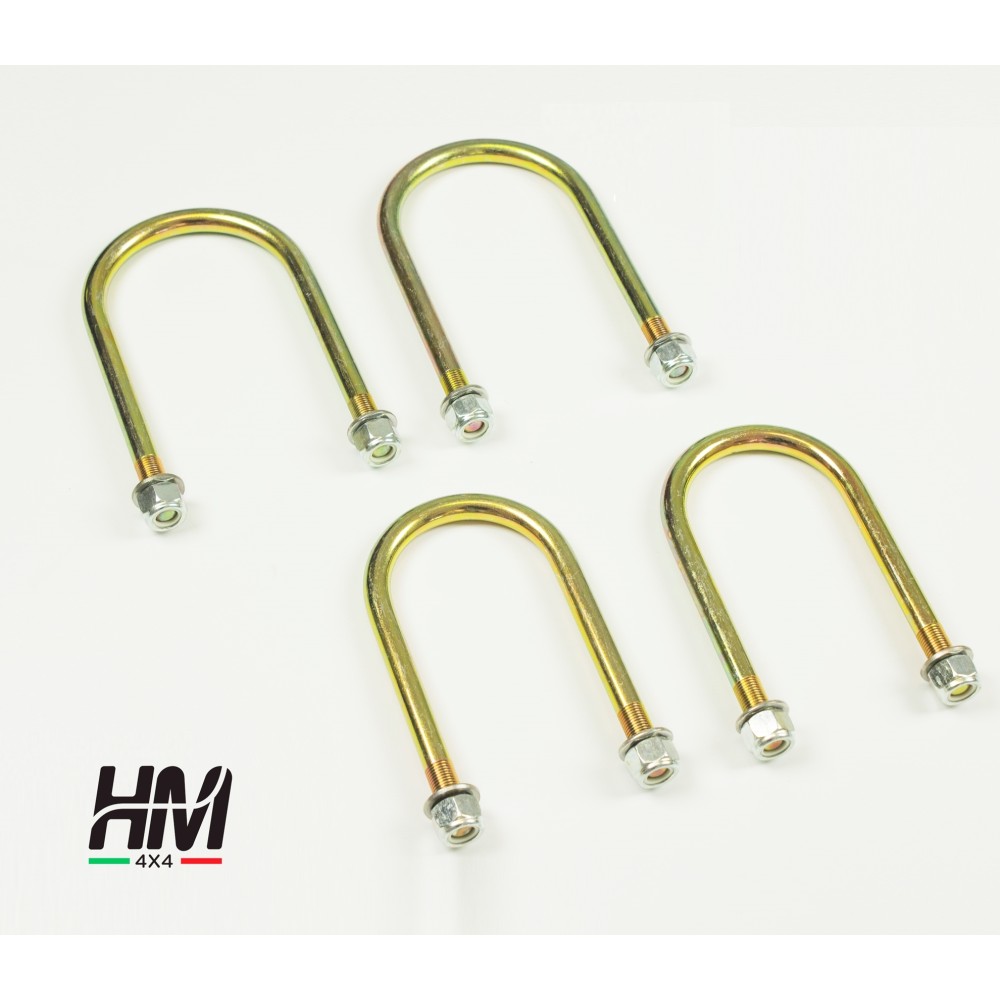 Boulons de lames de suspension avant Suzuki Samurai et Sj voies étroites