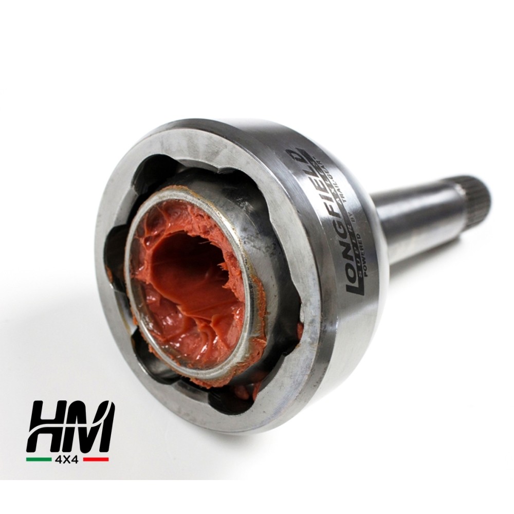 Demi arbres 30 cannelures renforcés + kit de joints Pont avant  Gun Drilled Nissan Patrol Y60