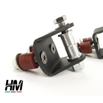 Paire d'adaptateurs tige/oeil pour amortisseurs arrières Land Rover Defender