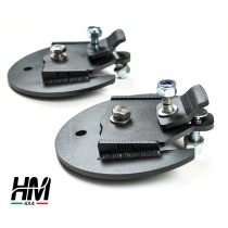 Paire de supports de ressorts arrières inclinés pour Land Rover Defender 110/130