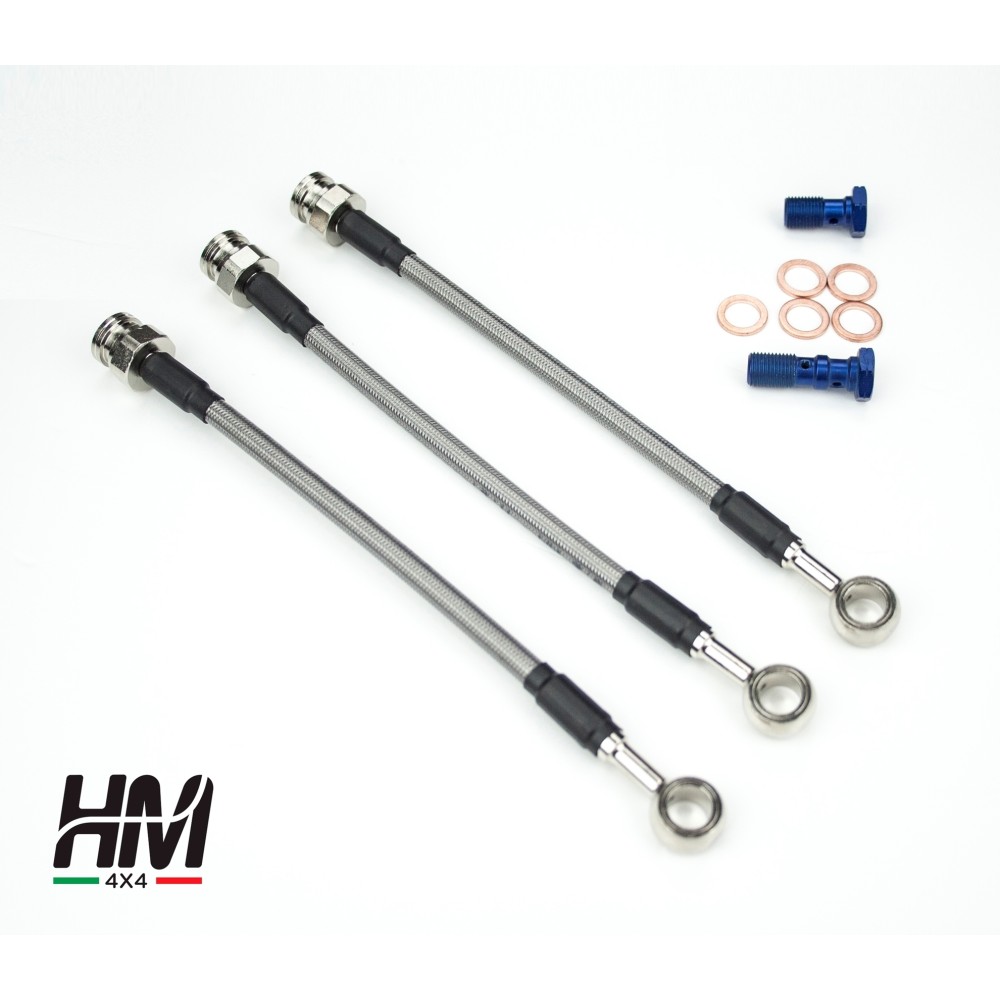 Durites de frein pour conversion freins à disques Suzuki Samurai et Sj Japonais