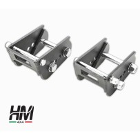 Kit repositionnement vers l'arriere des jumelle en Y Suzuki Samurai et SJ