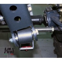 Paire de lames de ressort arrière +5cm Suzuki Samurai et SJ avec rotule