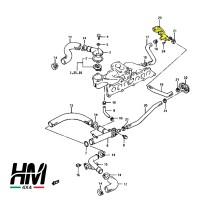 Valve de contrôle de chauffage Suzuki Samurai et Sj