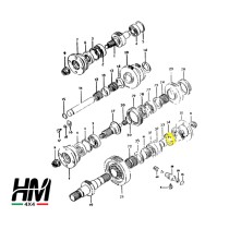 Support de roulement d'arbre de sortie arrière de boite de transfert pour Suzuki Samurai et Sj