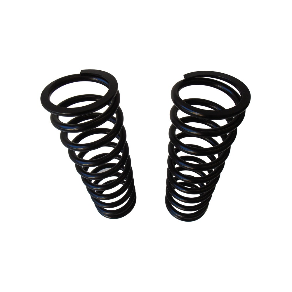 Paire de ressorts avants+5cm noir pour Land Rover Defender/Discovery 1et 2/RRC