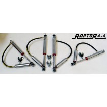 Amortisseur arrière monotube à bombonne séparée +5cm