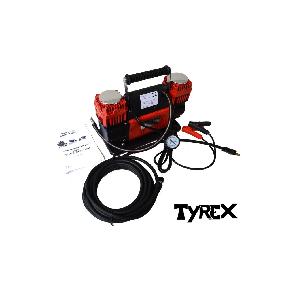Compresseur d'air portable Tyrex Bi-cylindres 300l/Min