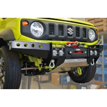 Pare-Chocs Avant avec Support de Treuil pour Suzuki Jimny Modèle ST : Protection et Polyvalence en Tout-Terrain