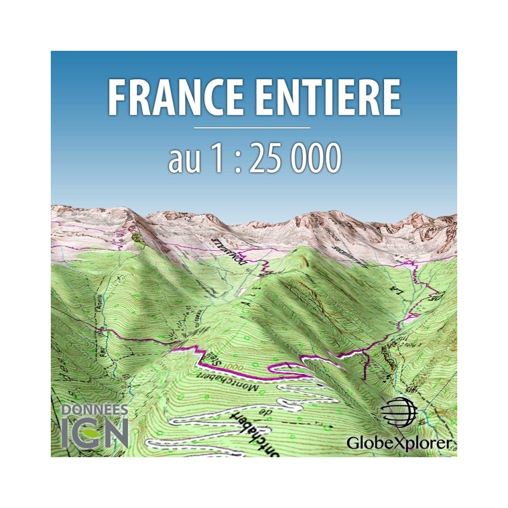GlobeXplorer - France entière - 1 : 25 000