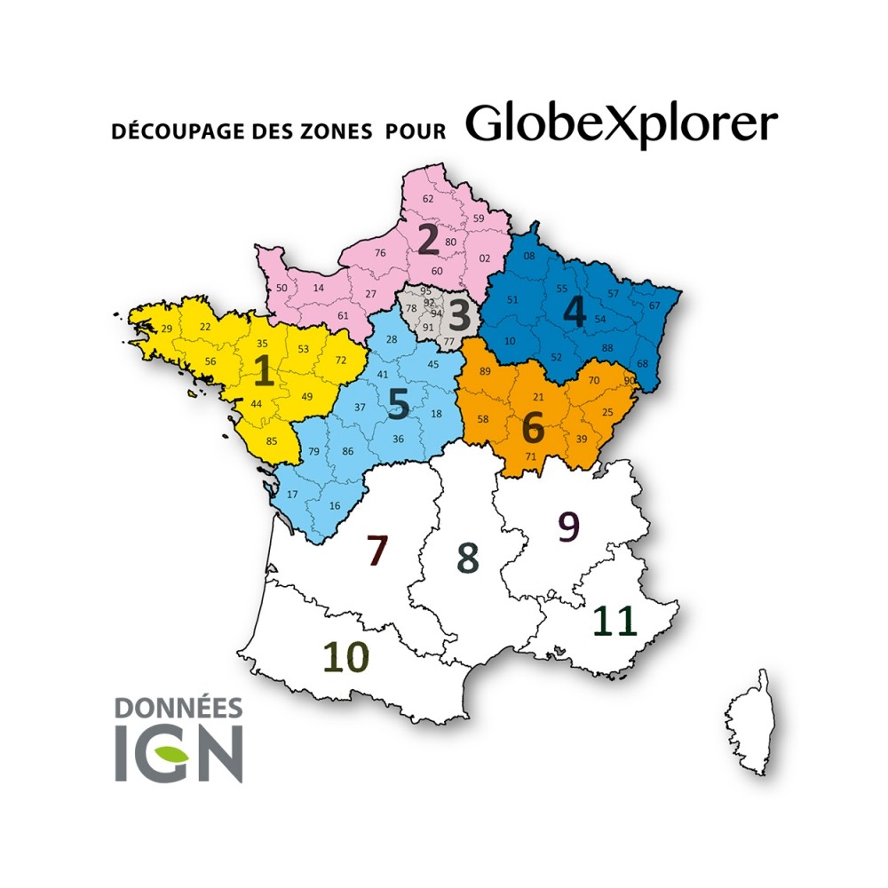 Demi France Nord 1:25 000 - GlobeXplorer