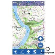 Demi France Sud 1:25 000 - GlobeXplorer