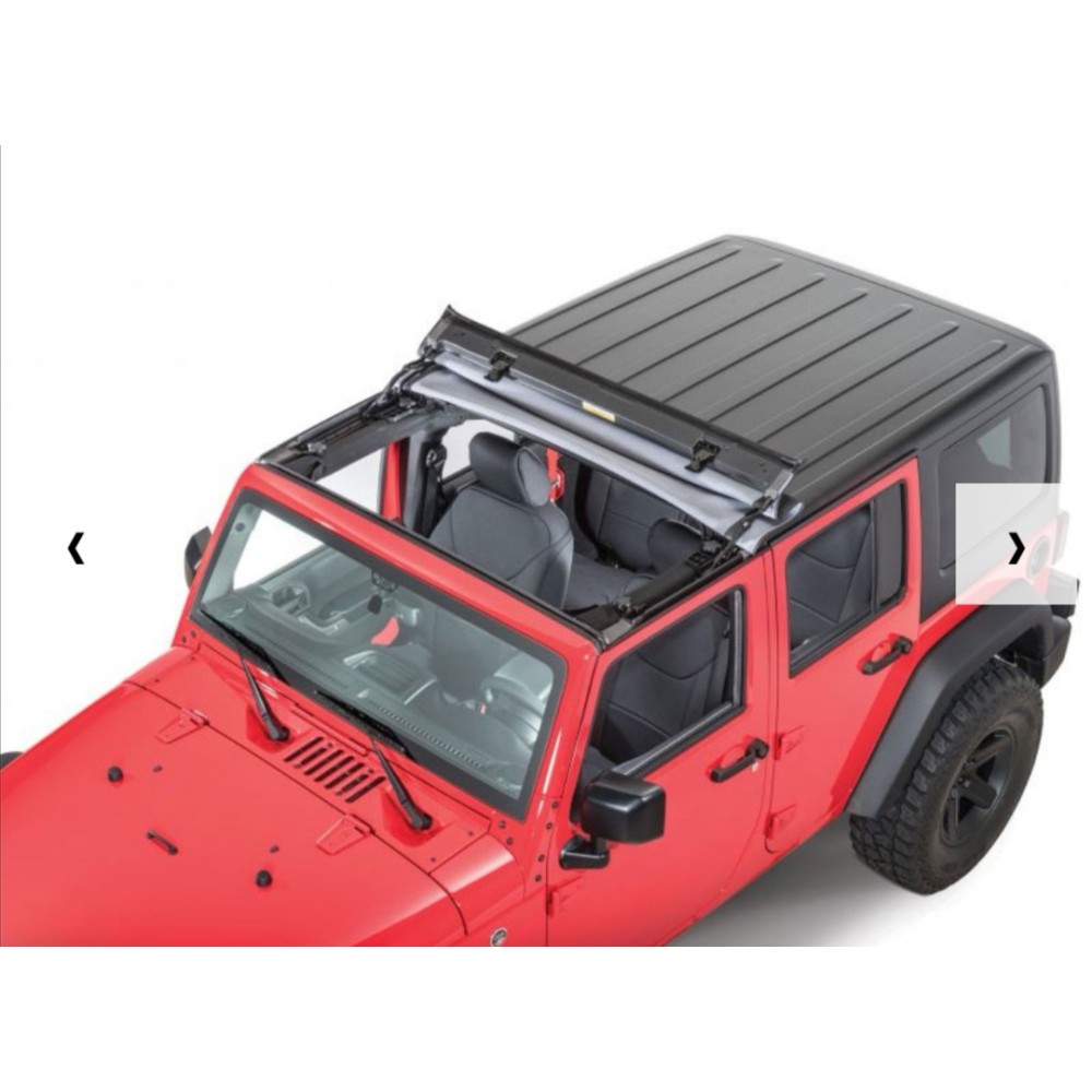 SUNRIDER BESTOP POUR HARDTOP JEEP WRANGLER JK - TWILL