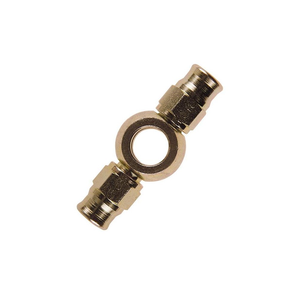 Banjo double 5095 GOODRIDGE pour durite 6003 acier zingué