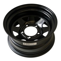 JANTE TYREX HD ACIER NOIR  7X15 ET -30