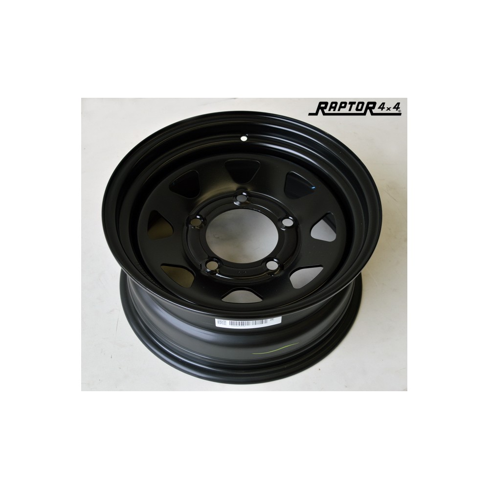 ROUE RAPTOR 4X4 7X15 ET-12 POUR SUZUKI NOIR
