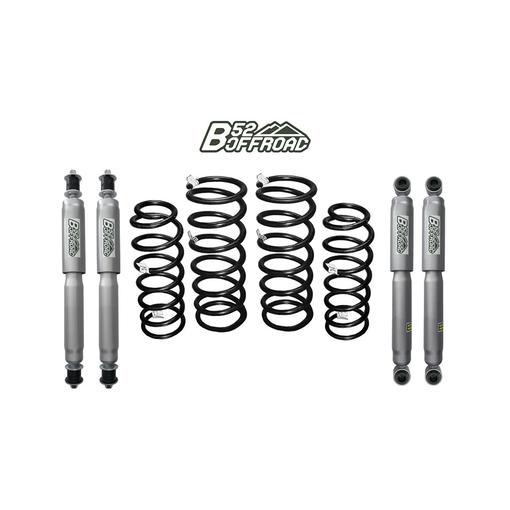 KIT ÉLÉVATEUR B52 TOUT-TERRAIN +5 CM POUR NISSAN PATROL GR Y60 COURT