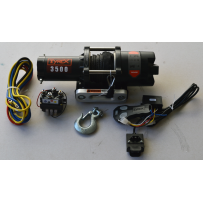 TREUIL TYREX ATV UTV BLACK SERIE 3500LB CORDE SYNTHETIQUE