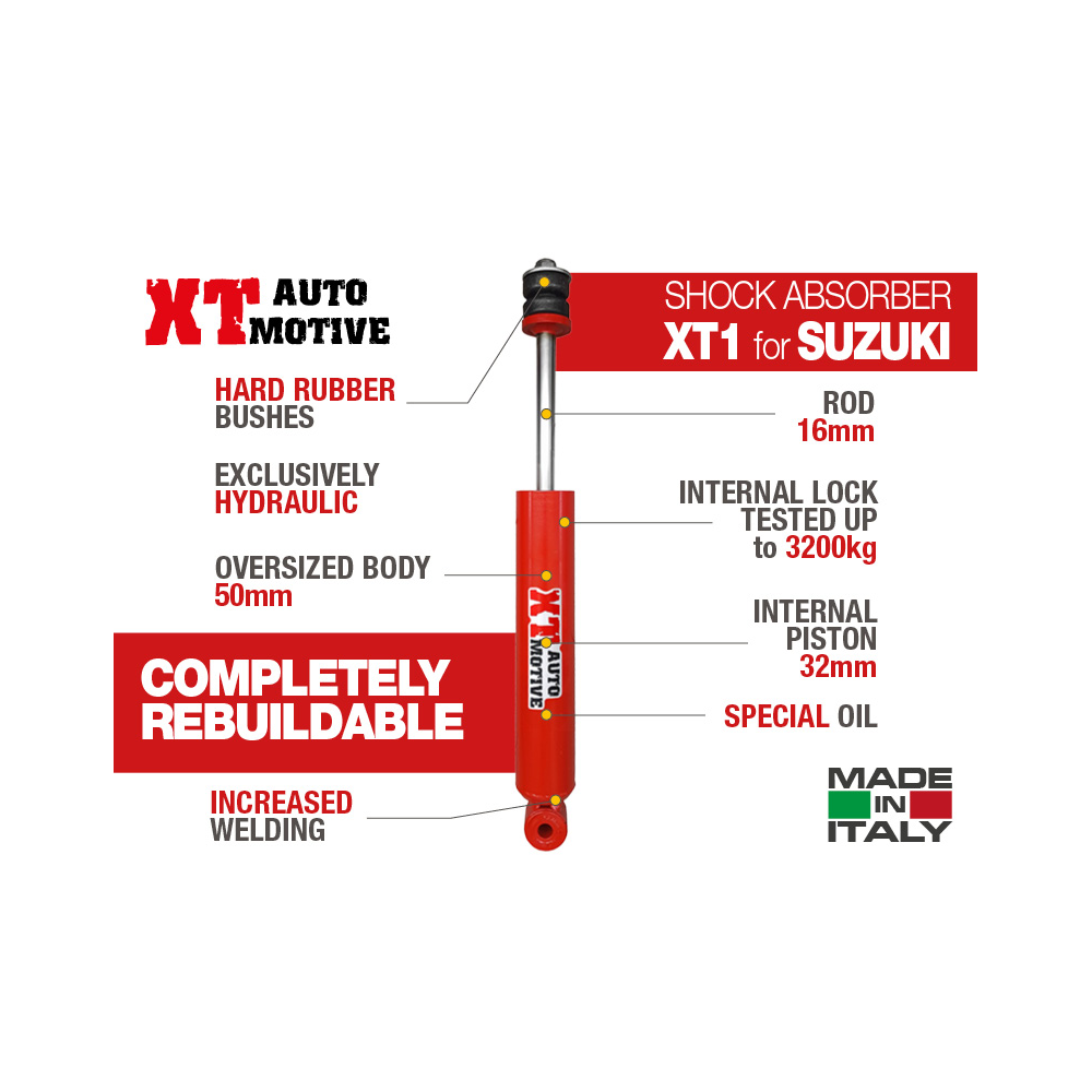 AMORTISSEUR AVANT XT AUTOMOTIVE POUR SUZUKI JIMNY A PARTIR DE 2018