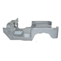 CAISSE ACIER COMPLETE BJ40 (réservoir en dessous du siège) (-79)