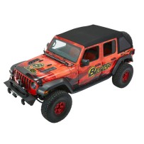 TREK TOP ULTRA BESTOP POUR JEEP WRANGLER JL 4 PORTES DISPO DECEMBRE 2024
