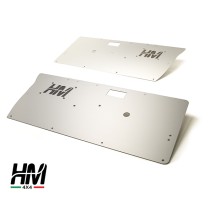 PAIRE DE PANNEAUX DE PORTE AVANT EN ALUMINIUM POUR SUZUKI SAMURAI ET SJ