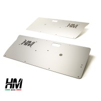 PAIRE DE PANNEAUX DE PORTE AVANT EN ALUMINIUM POUR SUZUKI SAMURAI ET SJ